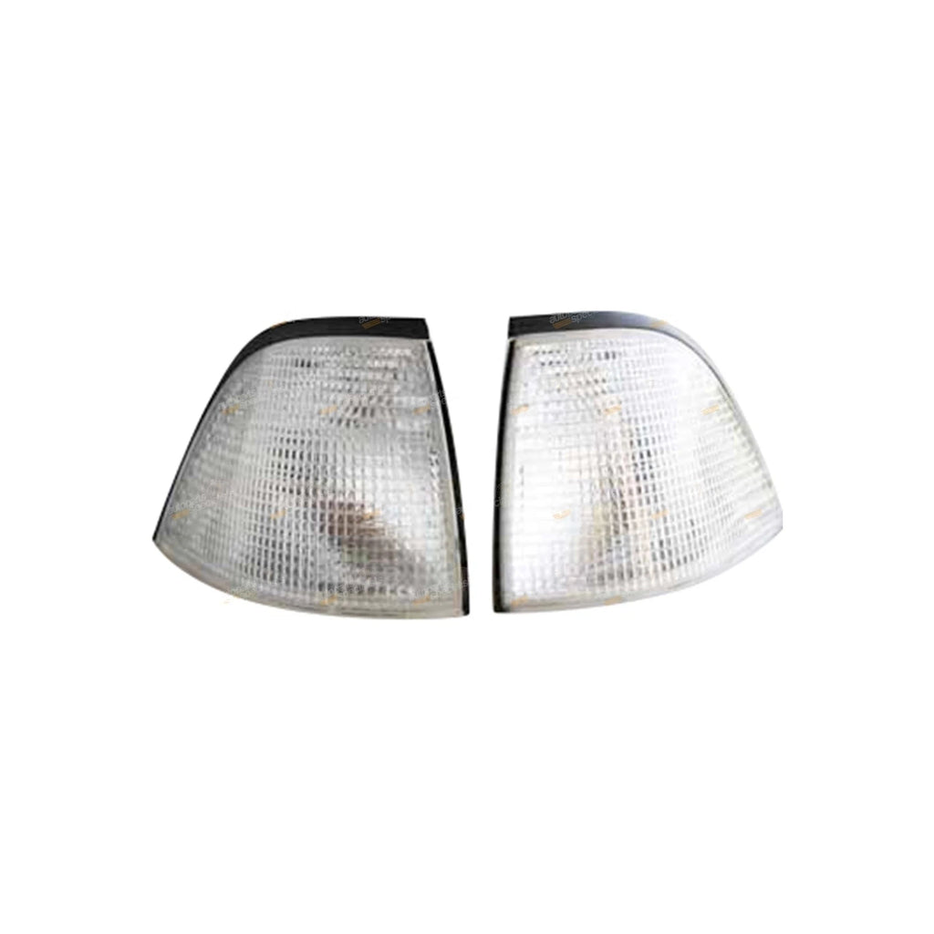 Clear Corner Indicator Lights Pair for BMW E36 3 Series (1991–1998)