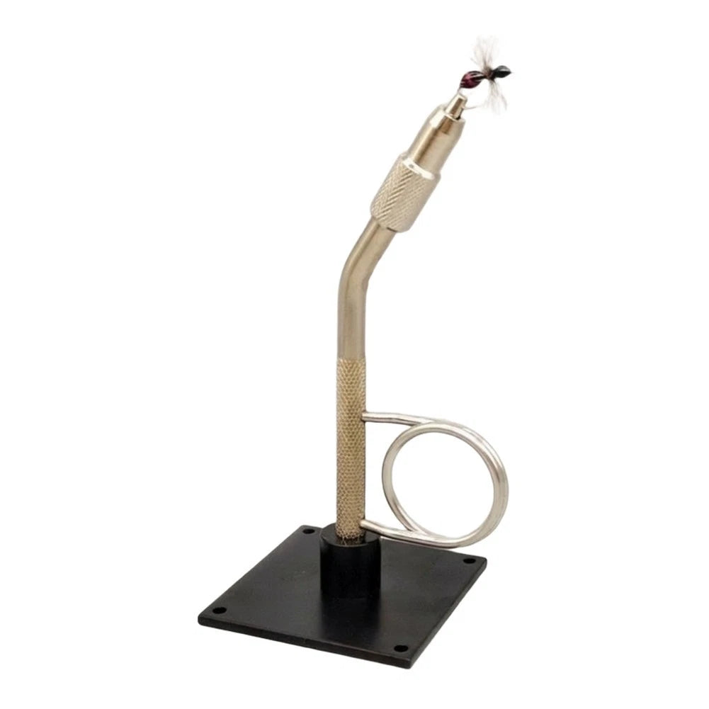 Steel Fly Tying Vise for Mini Hooks 12 to 24 with Adjustable Nose Grip