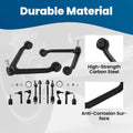 12x Front Upper Control Arms Tie Rods Sway Bars for Dodge Durango Aspen (2004–2009)