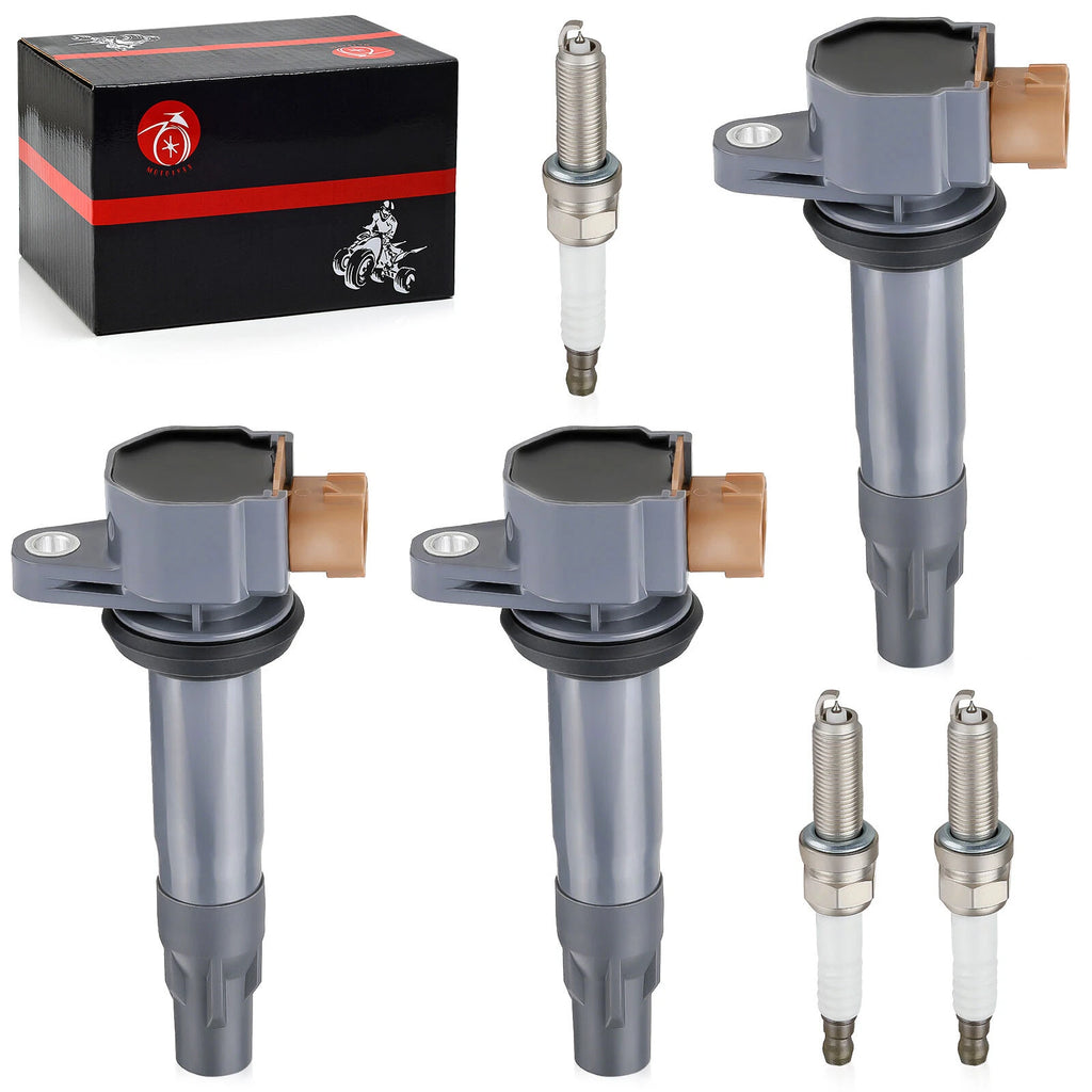 3Pcs Ignition Coil & Spark Plug for Can-Am Maverick X3 Max Turbo (2018–2022)