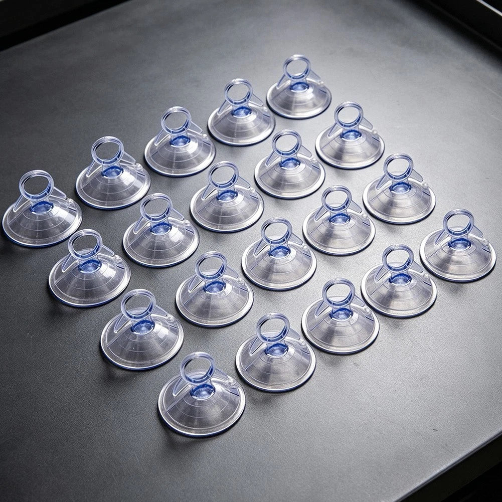 Set of 4 Sunshade Hooks Suction Cup for Automotive Accessories