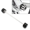 Front Axle Nut Cover Cap Installation Kit for Harley Davidson (E)