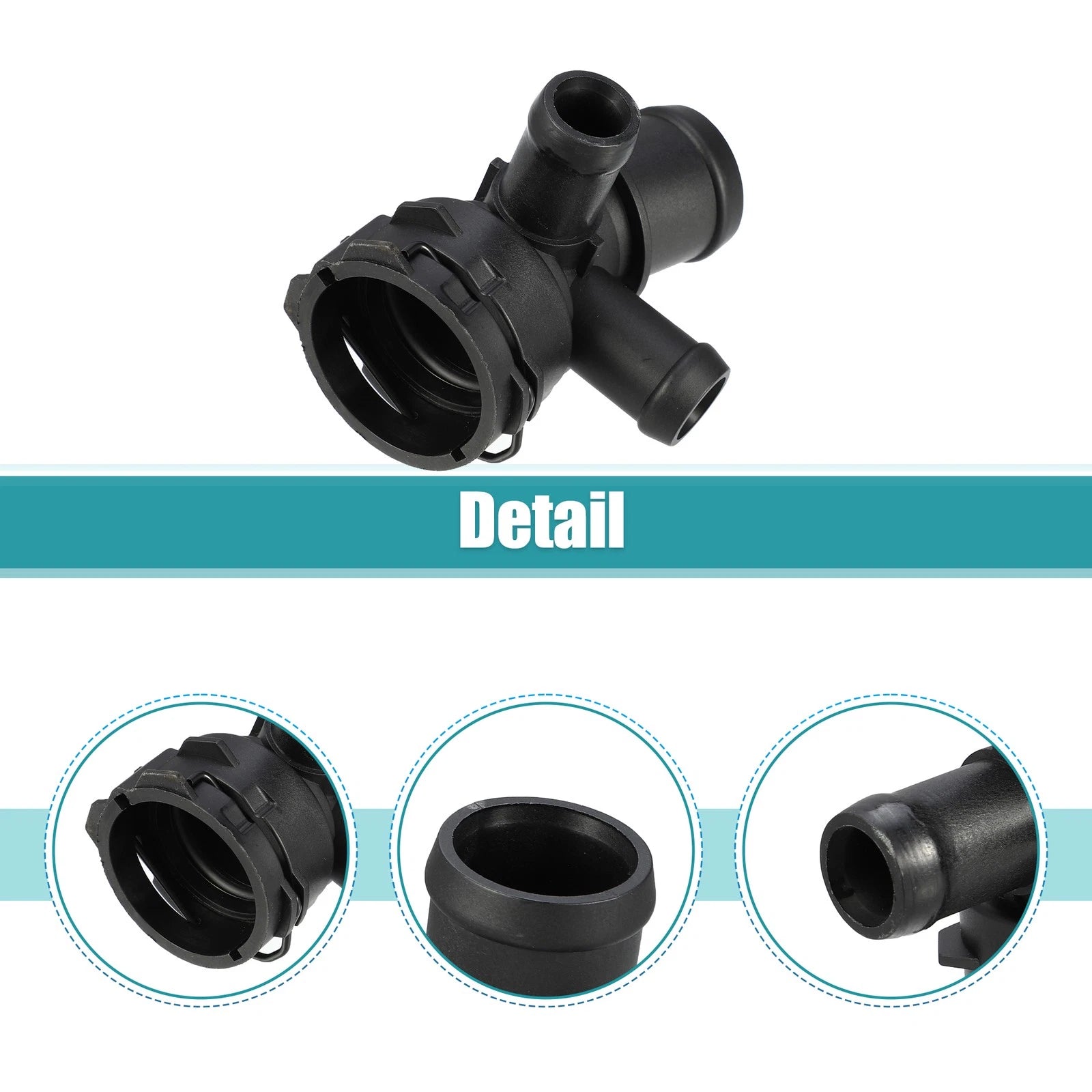 Engine Coolant Hose Connector Replacement for Audi A4 (2009–2022)