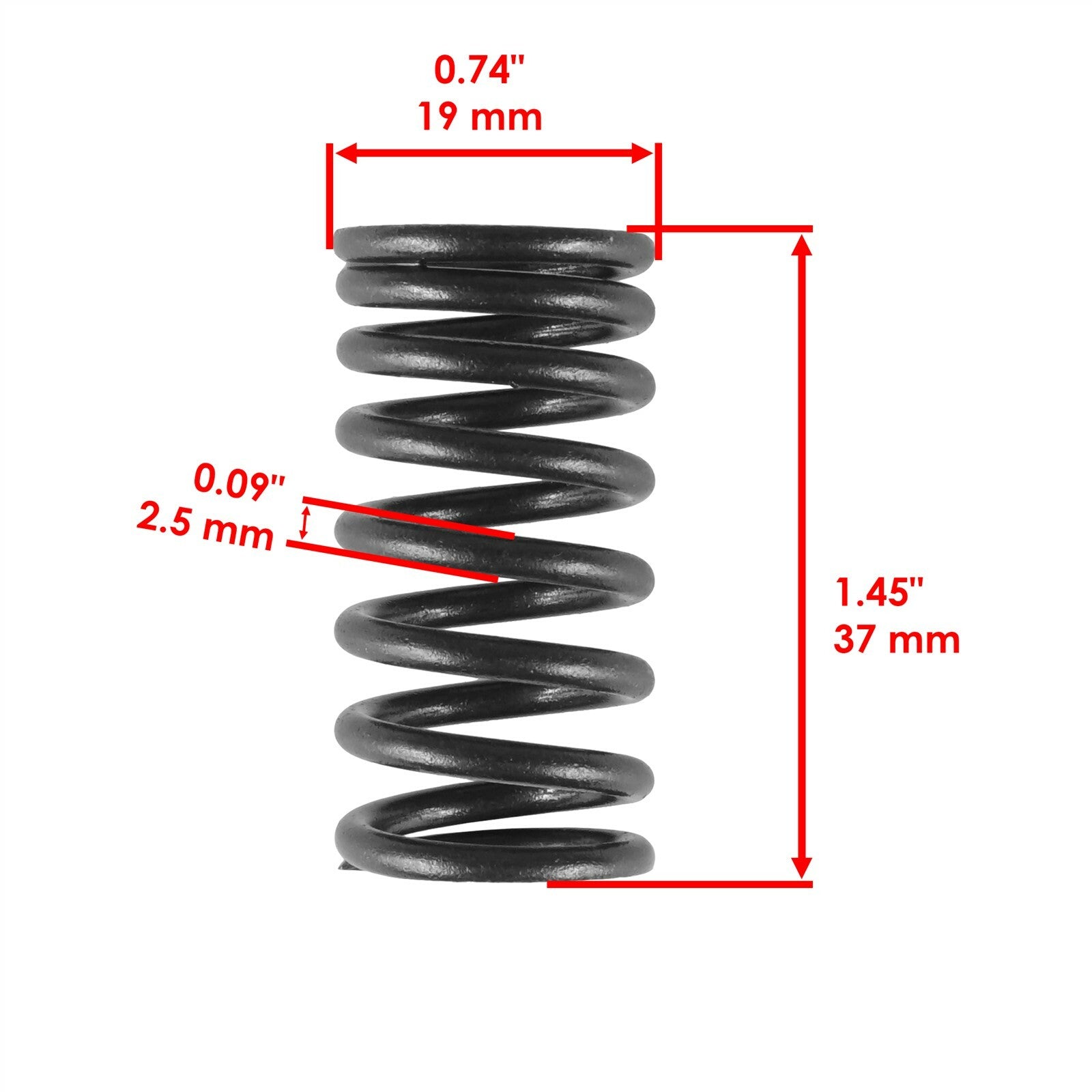 Valve Spring Set Inner Outer for Honda Rancher TRX350 ES 2X4 (2000–2004)
