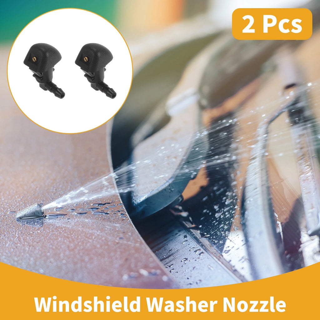 2 Pcs Front Windshield Washer Nozzle for Honda Odyssey (2005–2010) No.76810TK8A01
