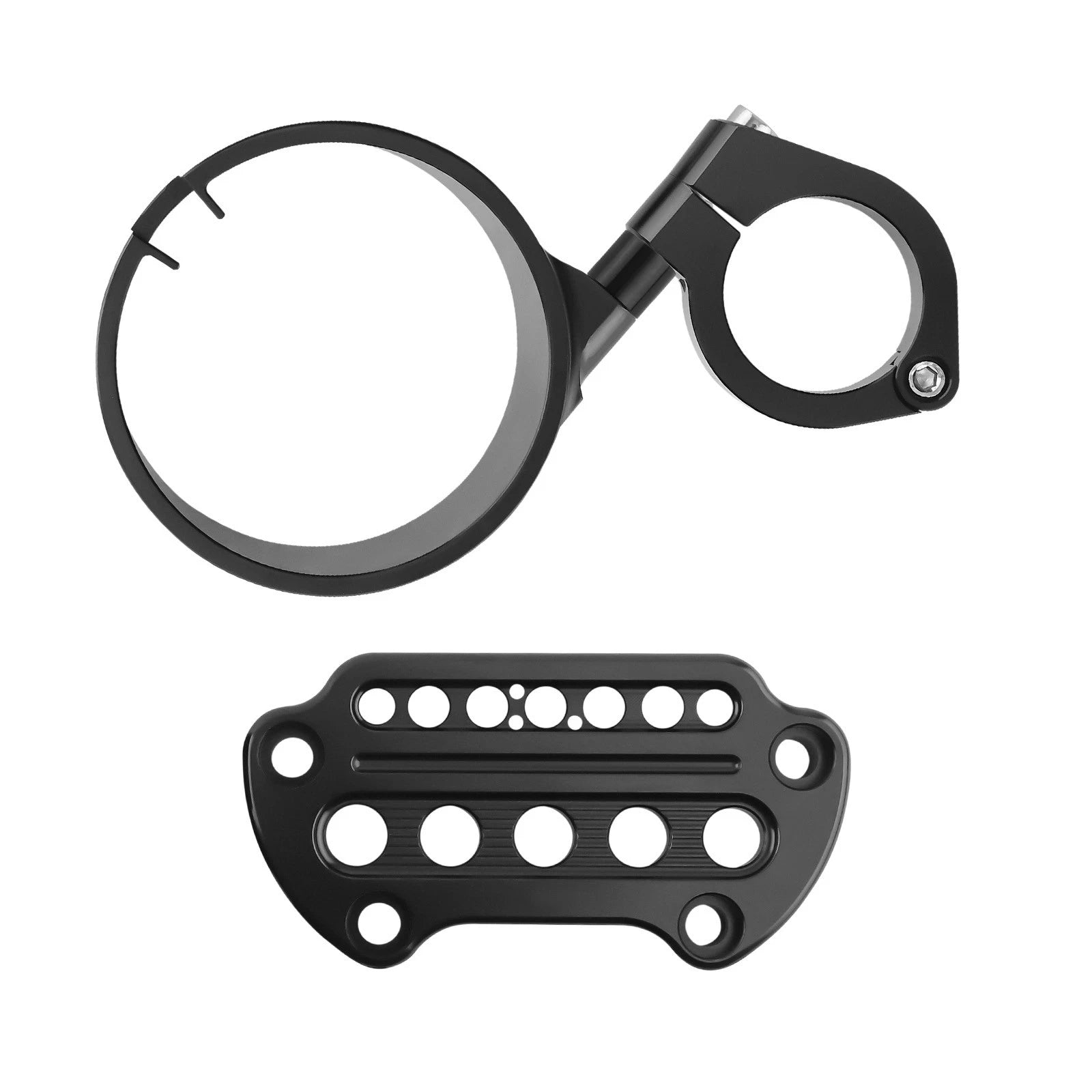 Side Mount Speedometer Bracket Relocation Cover for Harley Sportster (2004–2023)