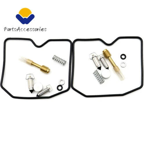 2X Carburetor Rebuild Kit for Kawasaki EX250 EX500 (1988–2009)