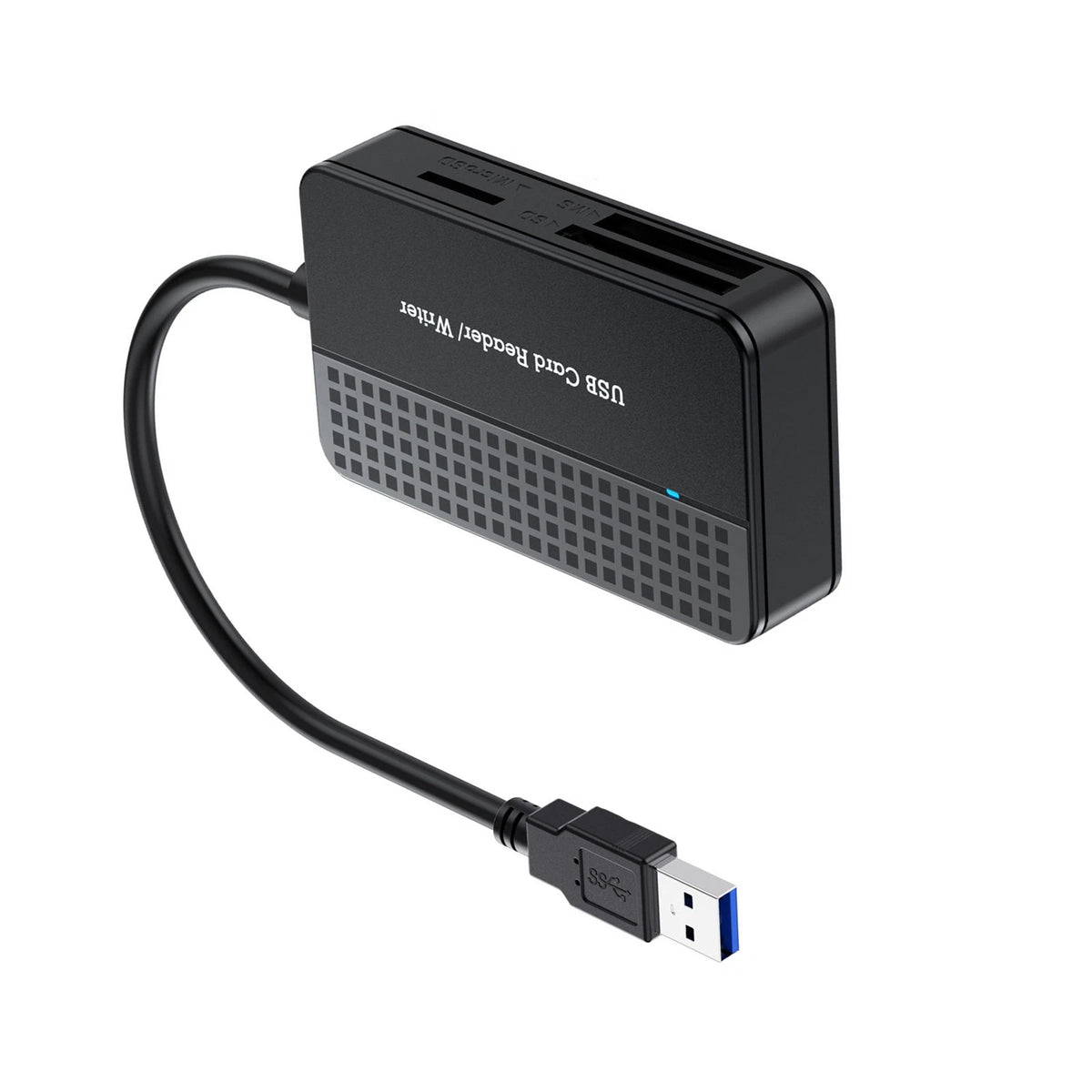 4-Port USB 3.0 Hub Card Reader for SD/SDHC/SDXC