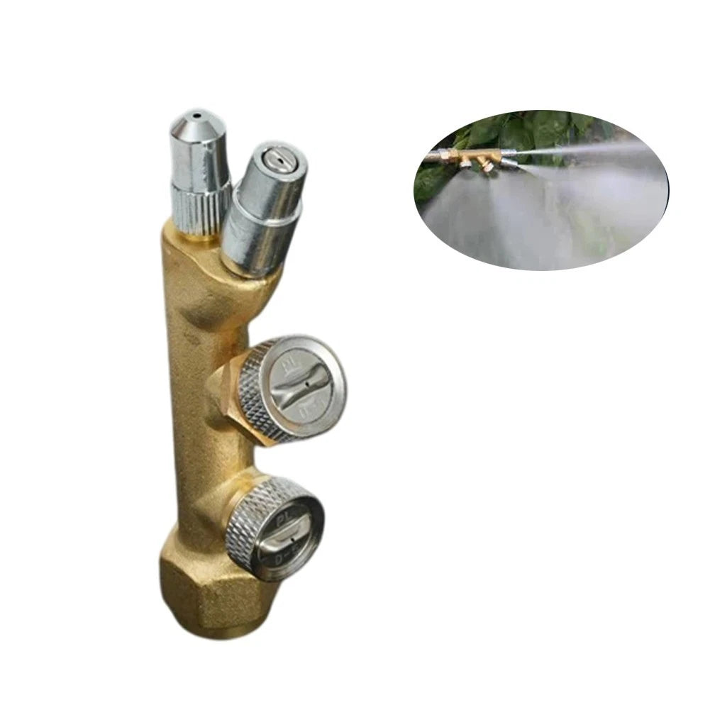 Motorized Sprayer Copper Nozzle for Plunger Pump Systems (141.5)