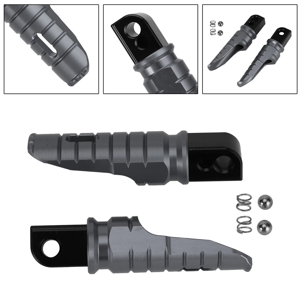 Rear Footrests Foot Pegs for Suzuki GSX-S125/150, GSX-R125/150, GW250 (2018–2022)