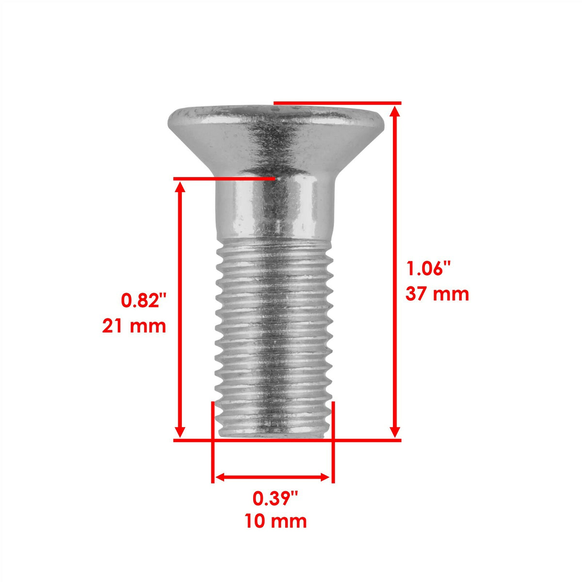 Rear Wheel Axle Driven Sprocket Bolt Replacement for Honda TRX300EX (1993–2009)