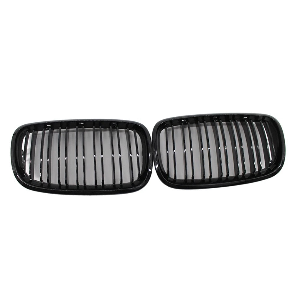 Front Bumper Kidney Grille Set for BMW X5 E70, X6 E71 (2007–2013)