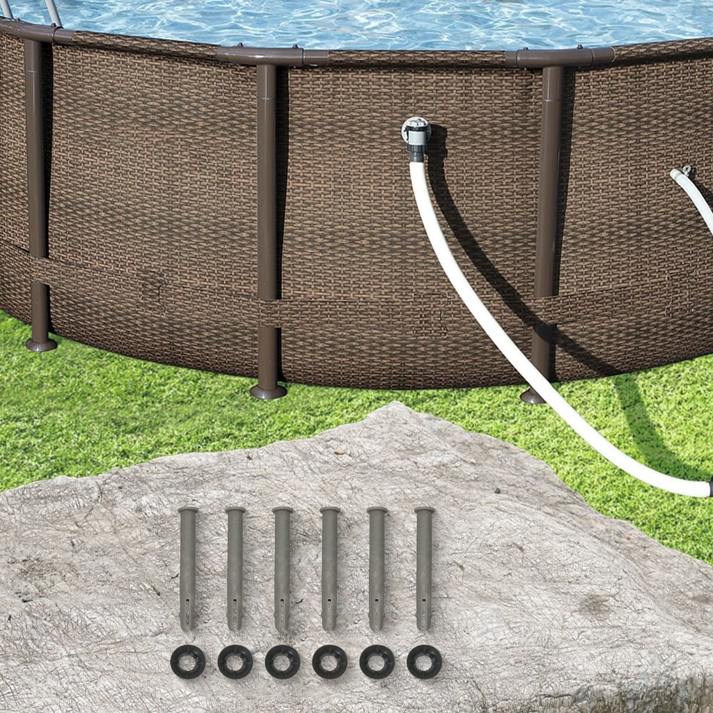 Power Steel Pool Maintenance Kit Replacement Pins and Washers 80mm