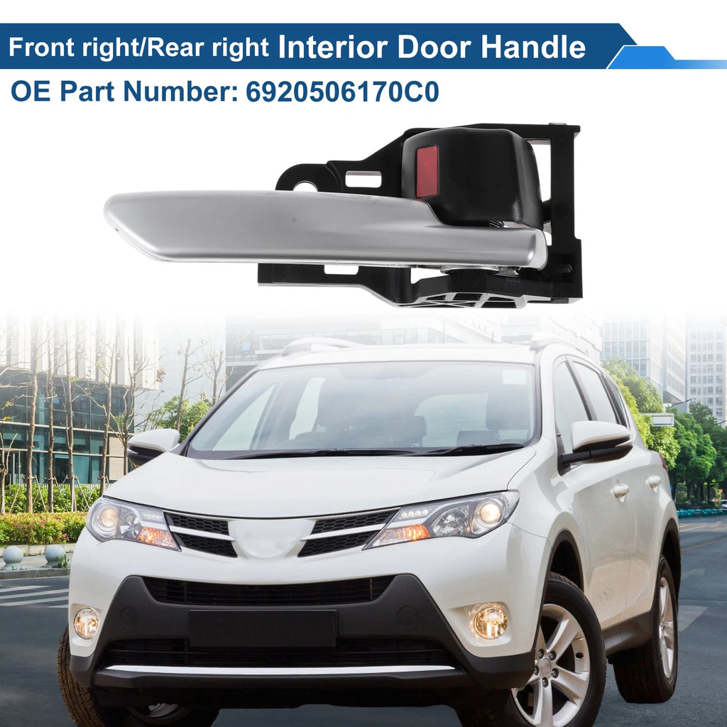 Front Driver Side Interior Door Handle Replacement for Toyota RAV4 (2019–2022)