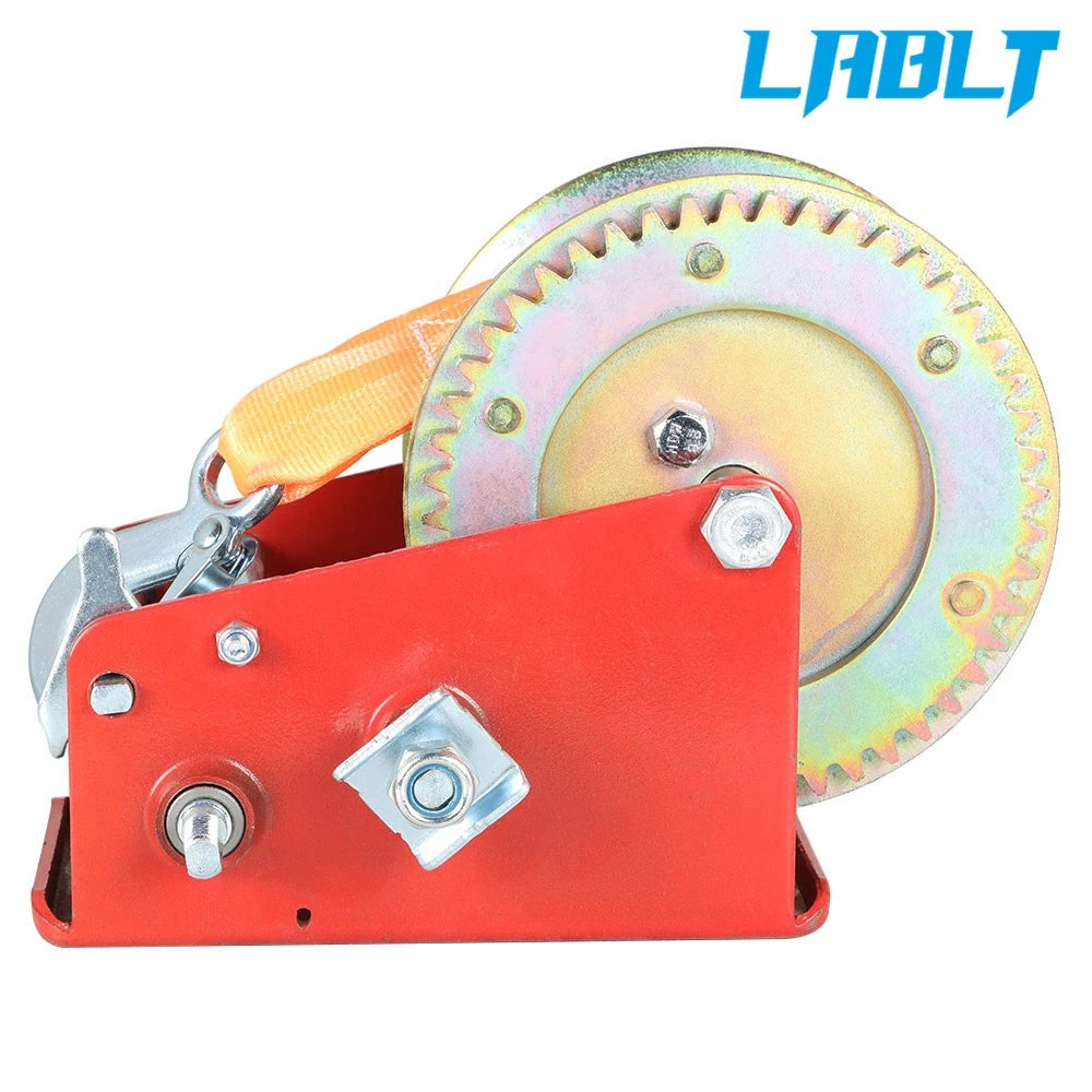 Manual Crank Winch 3500 lbs for Heavy Duty Applications (LABLT)