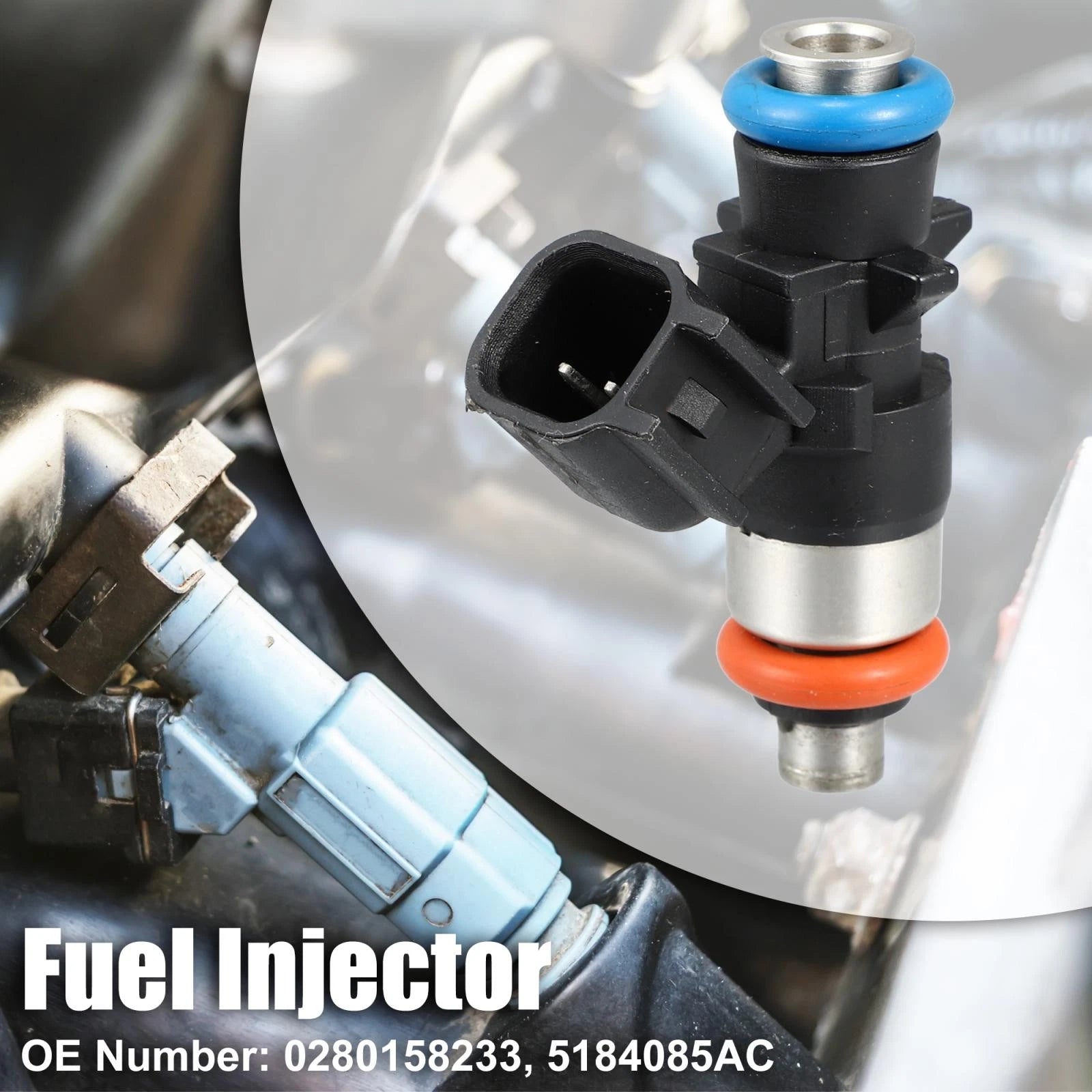 Fuel Injector Replacement for Dodge Journey 2011–2017 for Jeep (5184085AC)