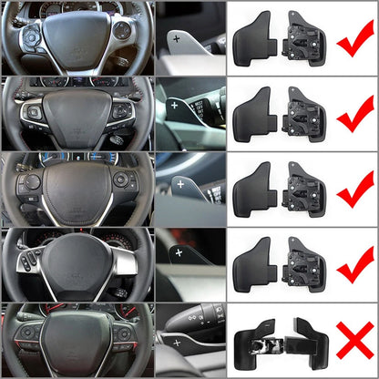 Steering Wheel Shift Paddle Extensions for Toyota Reiz Camry Corolla RAV4 (2007–2021)