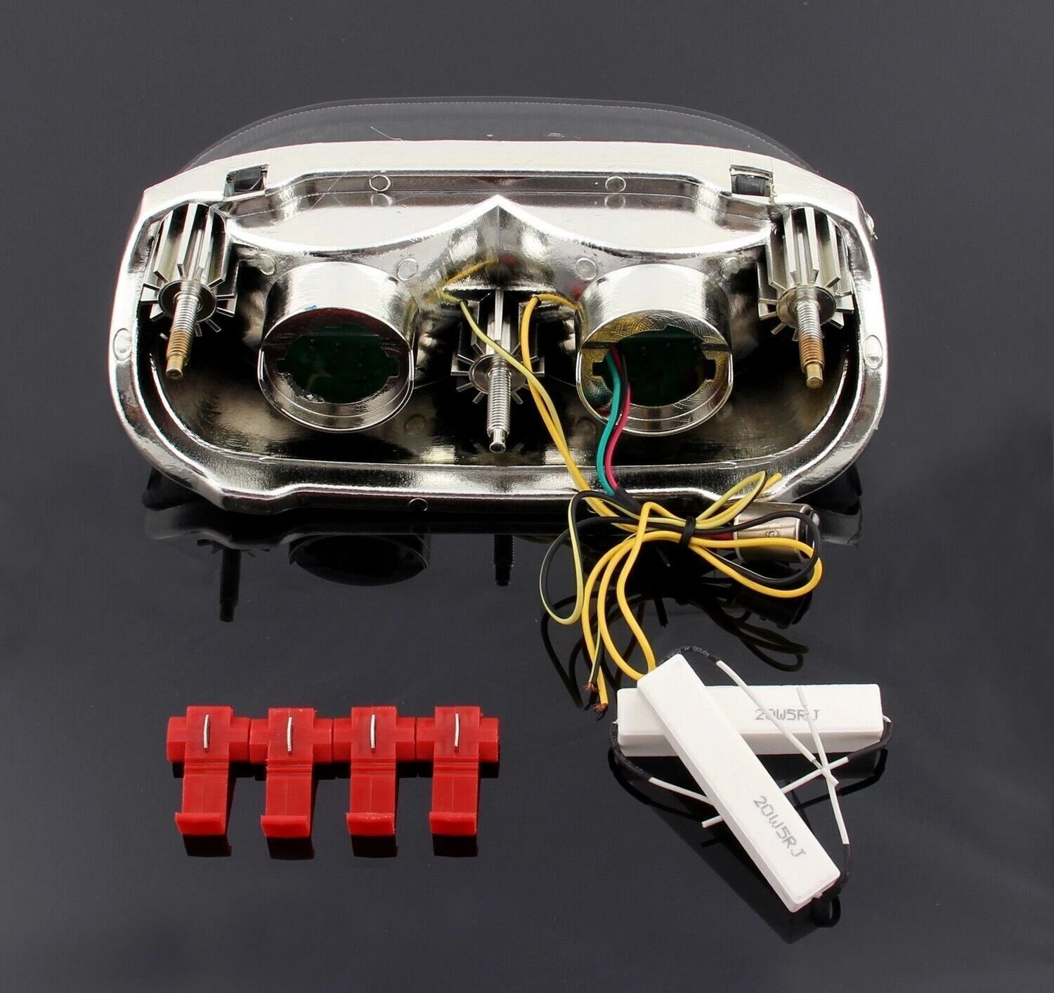 Smoke LED Taillight Turn Signals for Kawasaki ZZR600 ZZR250 ZX600E ZX11R/ZX11 (1990–2006)