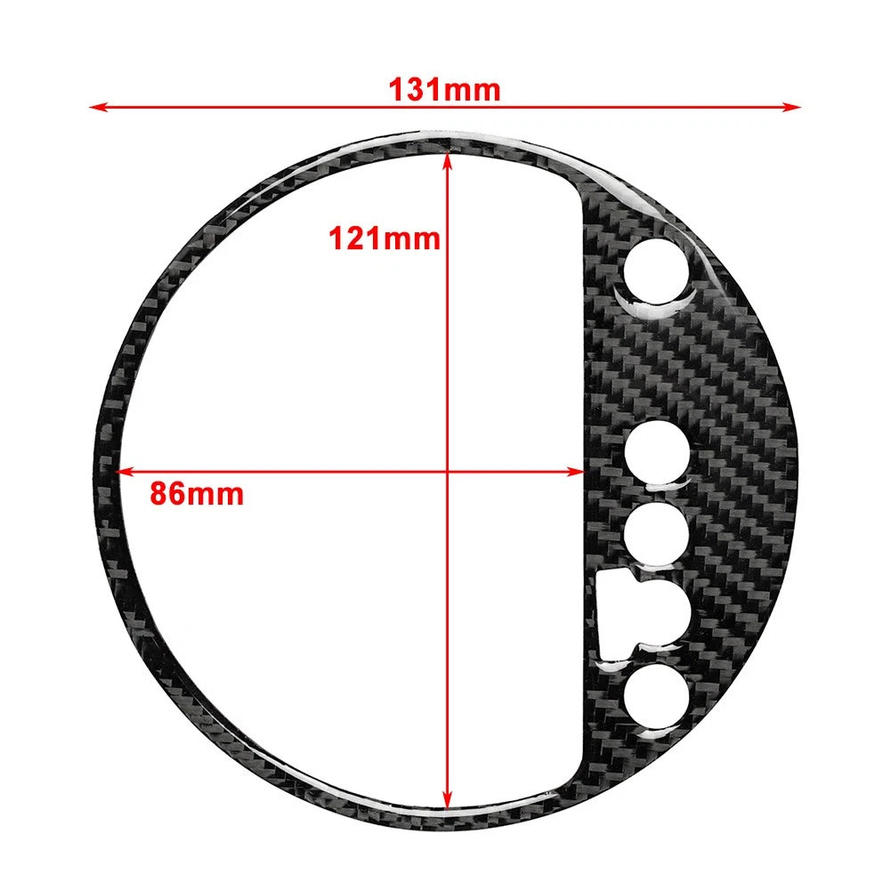 Central Console Gear Shift Control Panel Cover Trim for Audi TTS TTRS TT (2008–2014)