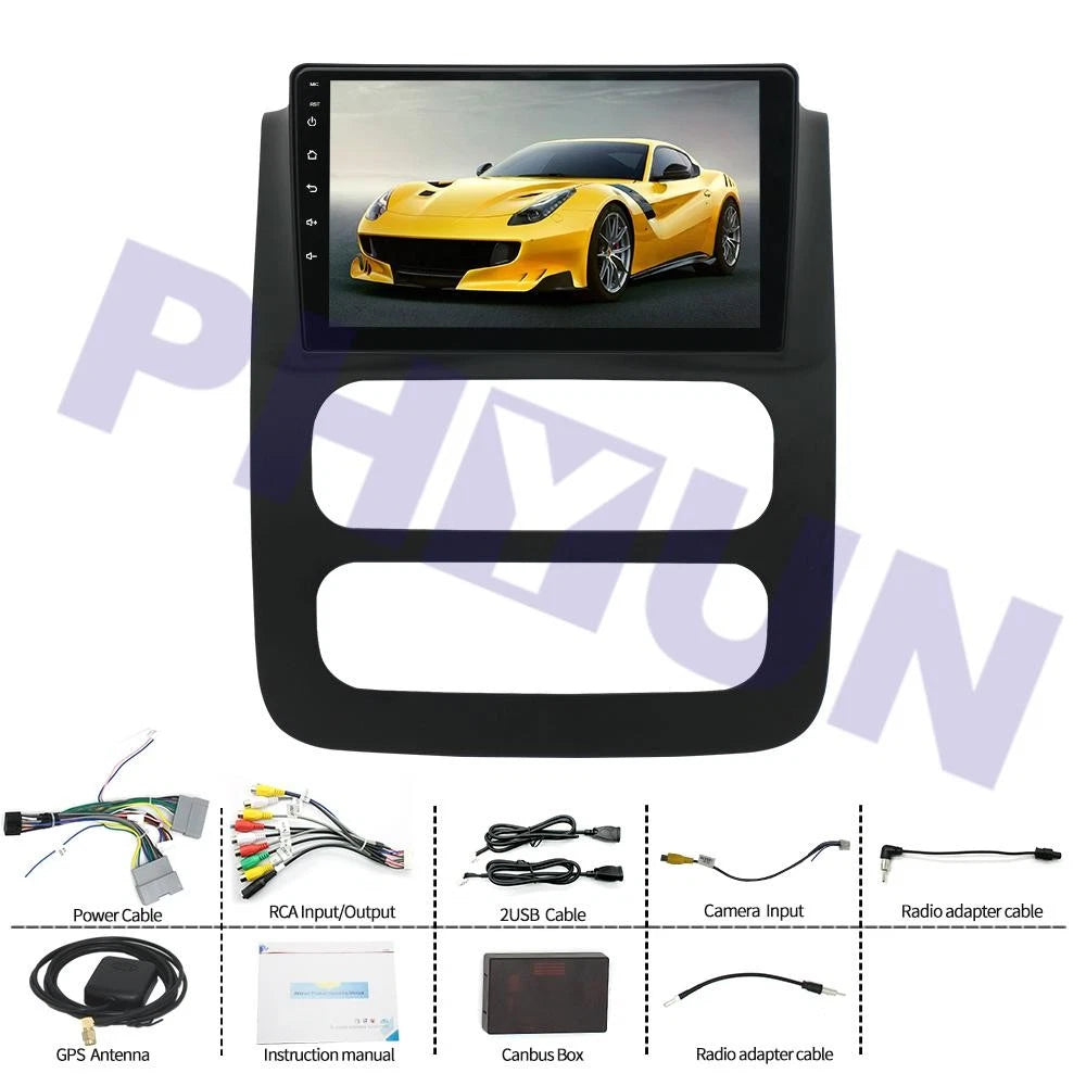12" Android 12.0 Stereo Radio Head Unit GPS for Dodge Ram 1500-3500 (2002–2005)