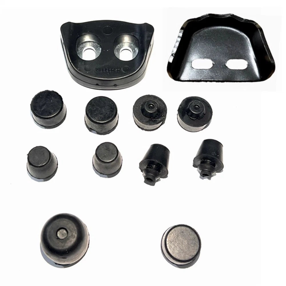 12Pcs Door Rubber Bump Stopper Tailgate Limiting Stopper Kit Fit for MITSUBISHI