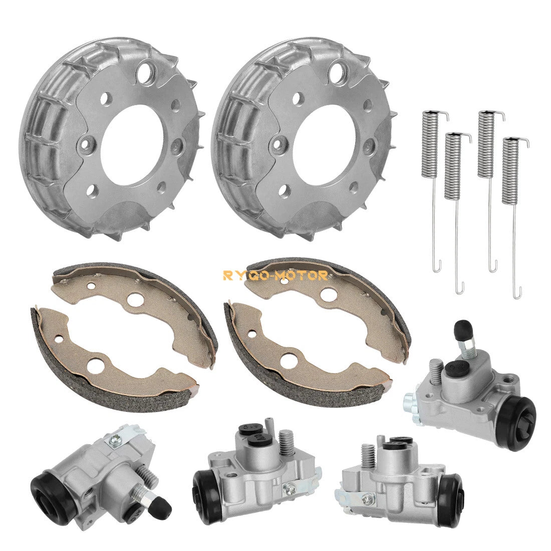 Front Brake Wheel Cylinder & Brake Drum for Honda TRX400FW (1995–1998)
