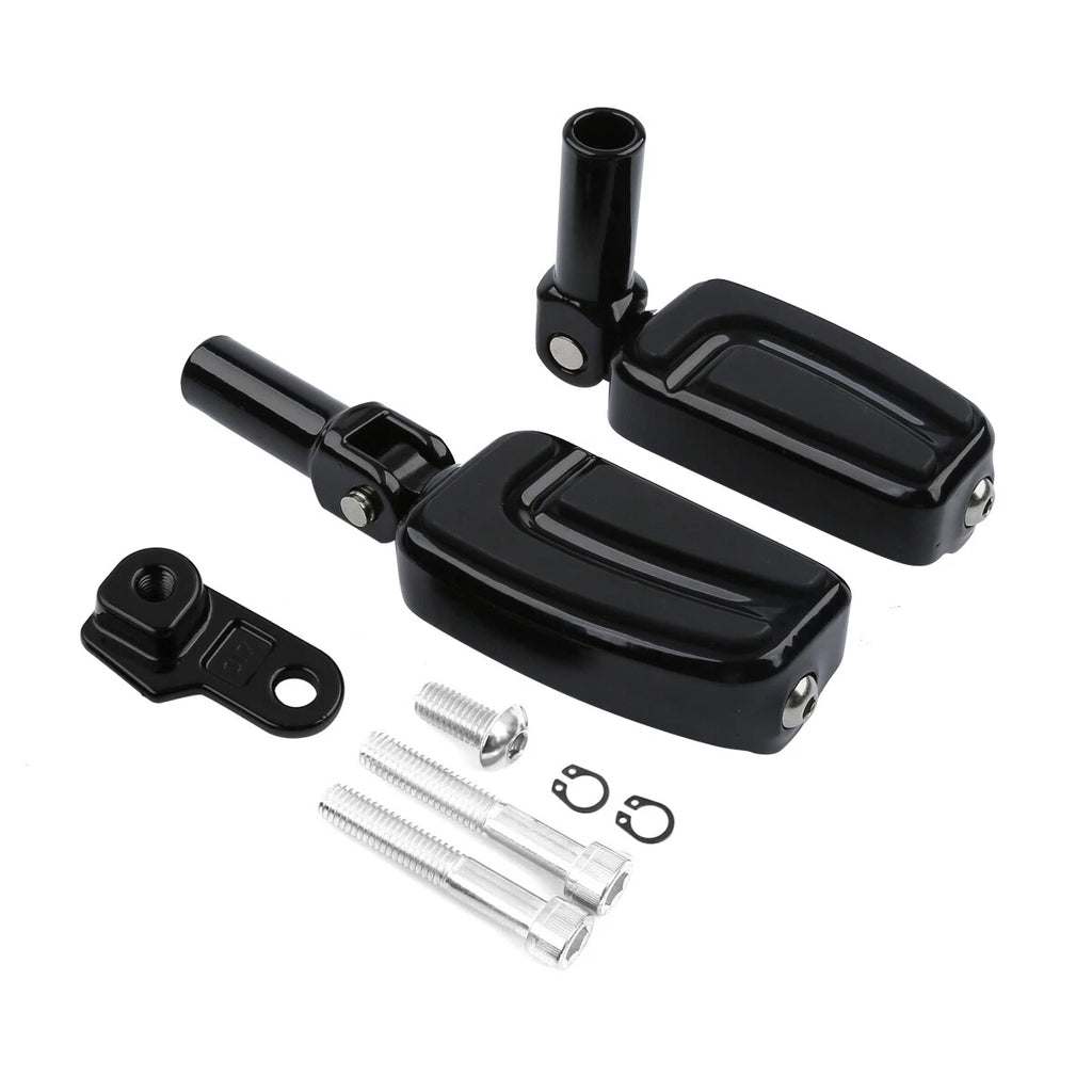 Rear Passenger Footpeg Mount for Harley Softail Slim (2012–2017) Black