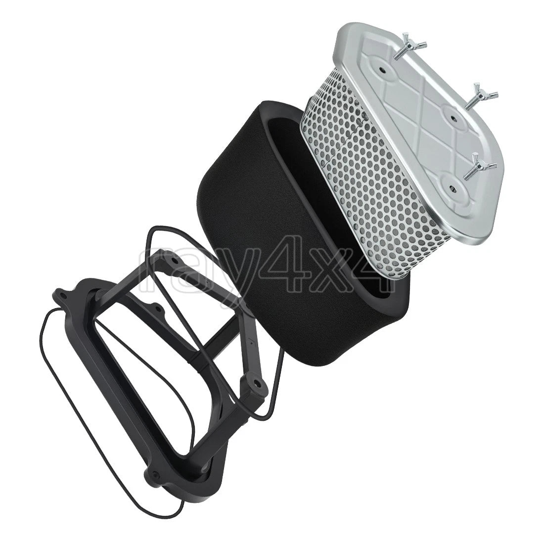 Air Filter & Cage Holder Guide Kit for Kawasaki KVF650 KVF700 KFX700 (2004–2023)