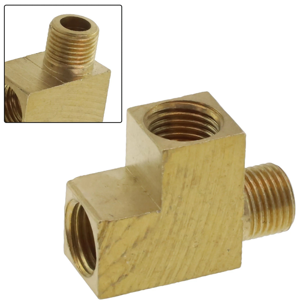 Brass Angle Adapter for Oil Pressure Sensor M10x1mm