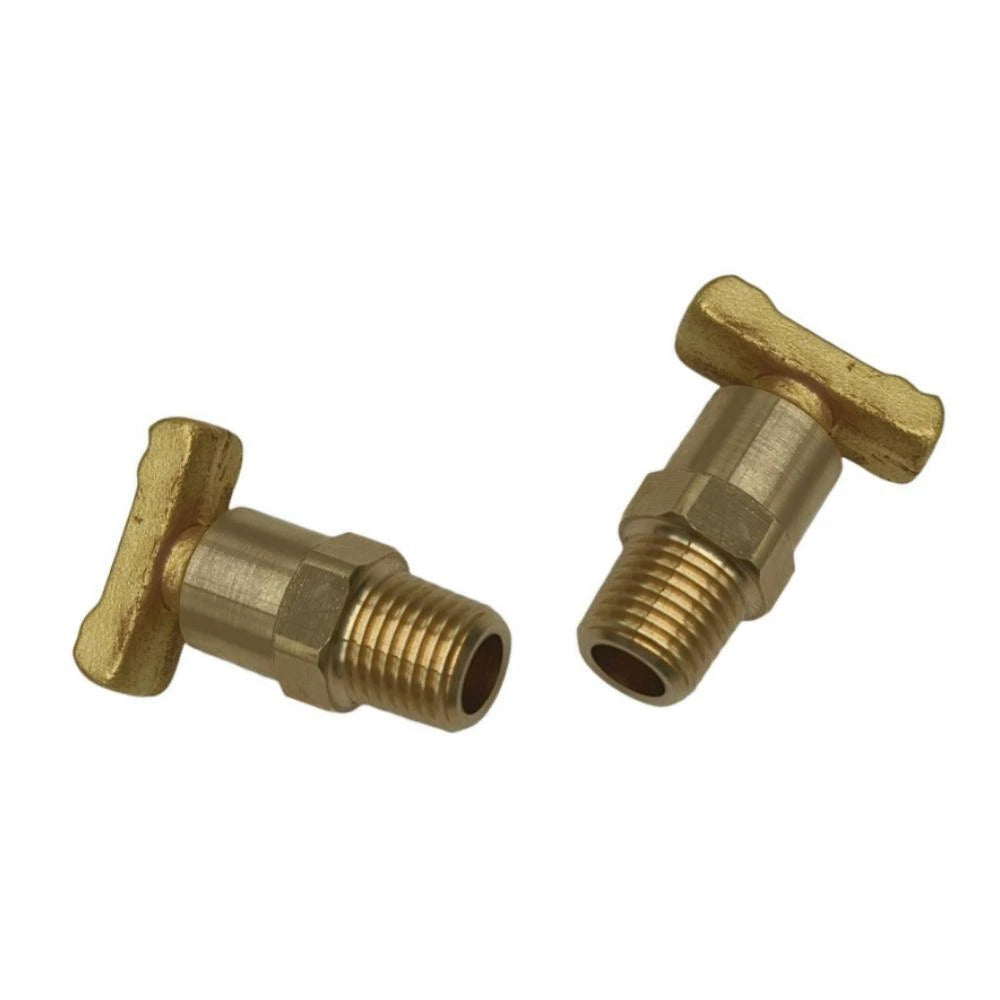 2X Cylinder Block Drain Tap 1/4" for Volvo Penta Mercruiser (82745, 18-4218, 22-16951T1)