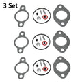 3X Carburetor Repair Kit for Kohler (1275703, 1275703-S)