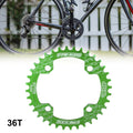 Narrow Wide Chainring 104mm 36 Teeth for Bicycle Crankset (Green) (2000–2020)