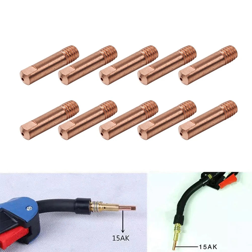 Contact Tips for MB 15AK MIG/MAG Welding Nozzle (0.6-1.2mm)