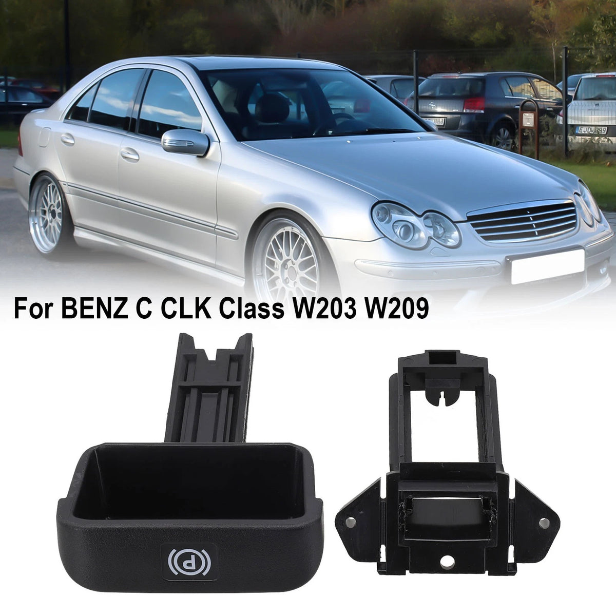 Wear Resistant Parking Brake Handle for Benz C CLK (2003–2009) 2034270620