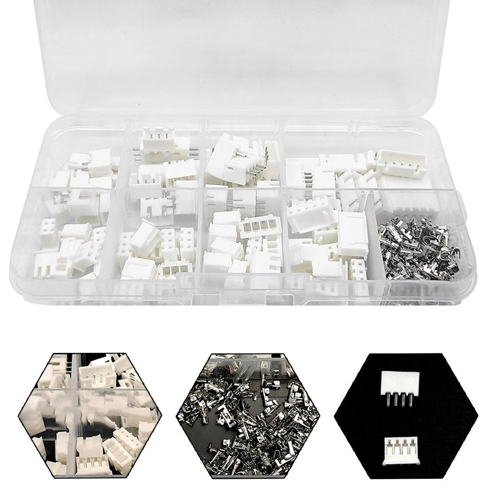 230Pcs PH Connector Kit for Advanced Electronics Projects