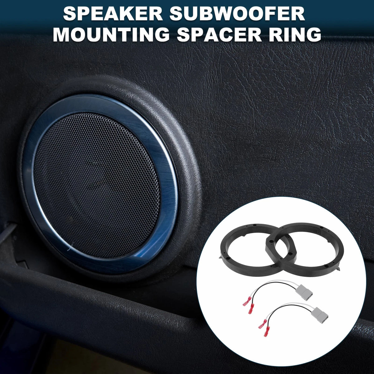 Set of 2 Speaker Spacer Rings for Honda Accord (2008–2012)