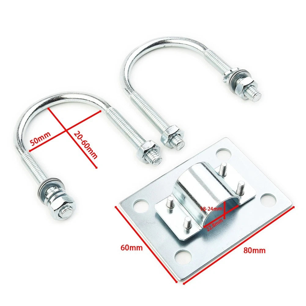 U-Bolt Assembly Antenna Mast Clamps for Outdoor Applications