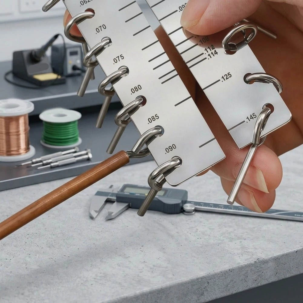 Capillary Pressure Gauge for HVAC Systems (Refrigeration, Hydraulic)