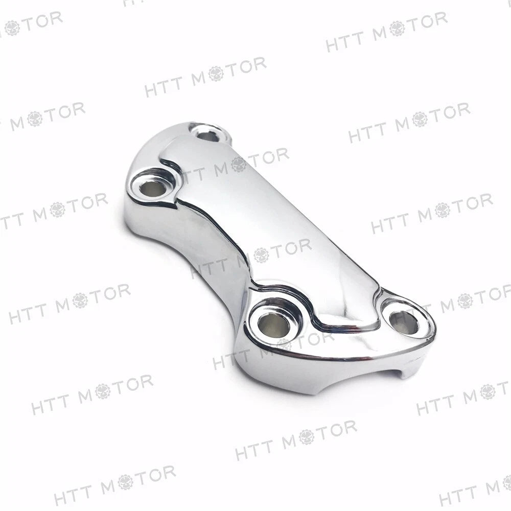 Chrome Handlebar Riser Clamp for Harley Sportster 883, Dyna Super Glide