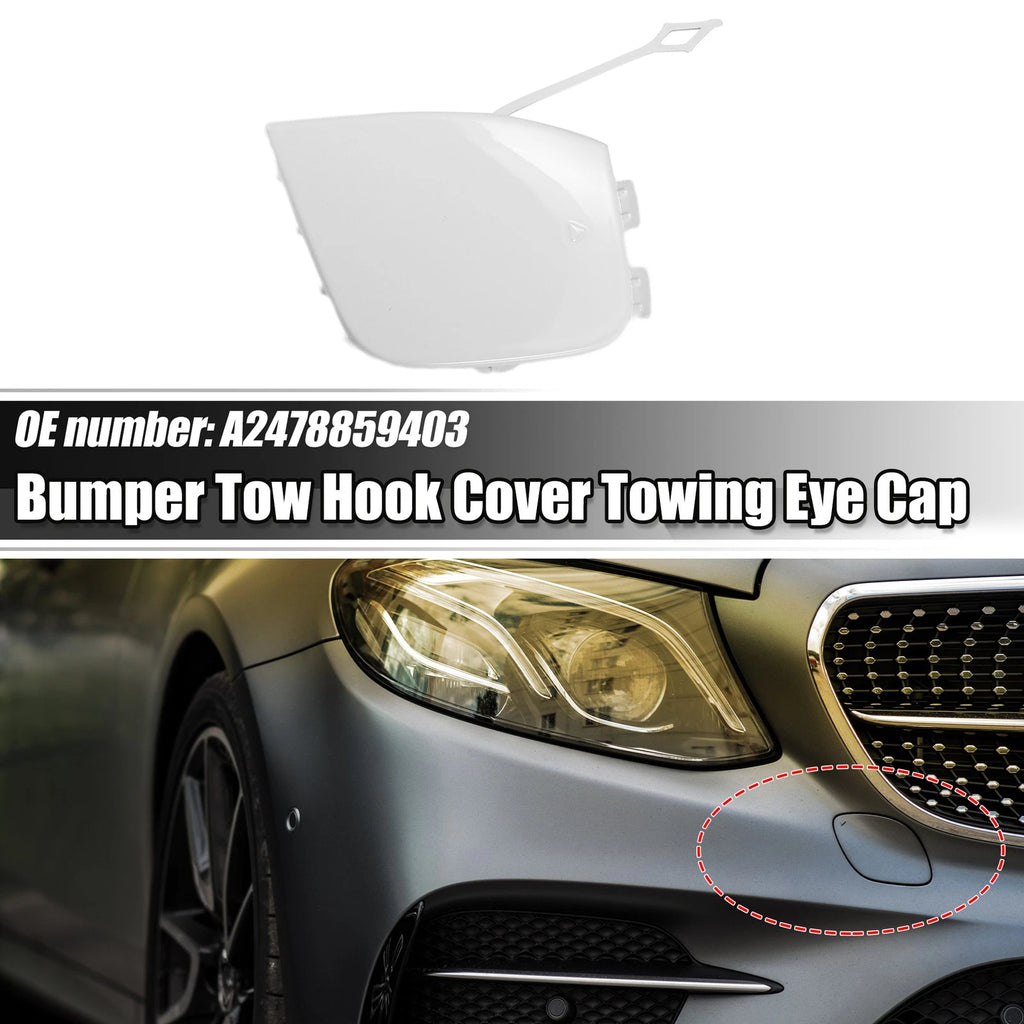 Front Right Tow Hook Cover Replacement for Mercedes-Benz GLA 250 4Matic (2015–2019)