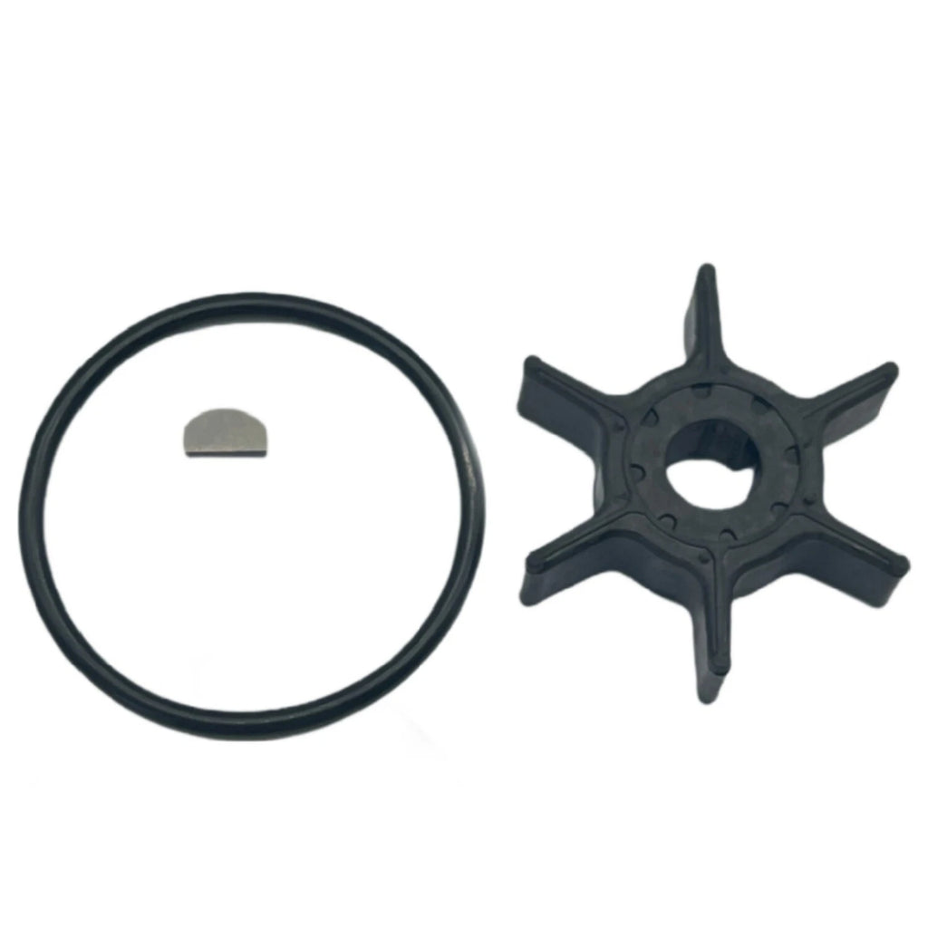 Water Pump Impeller & Key for Yamaha 4 Stroke 6-9.9 HP (68T-44352-00)