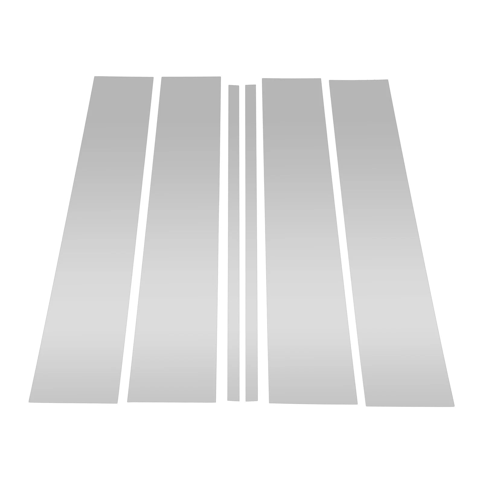 6 Pcs Pillar Window Trim Replacement for Chevy Suburban (2015–2020)