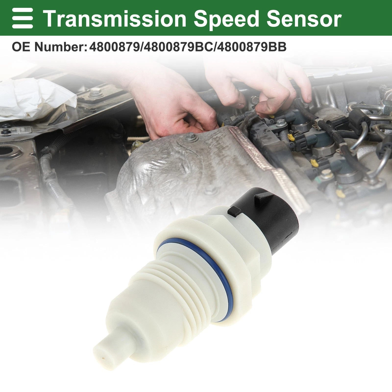 1 Pc Transmission Speed Sensor No.4800879 for Dodge Caravan (1990–2007)