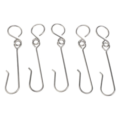 5PCS Stainless Steel Hook for MAPP Propane Bottles (Outdoor Use)