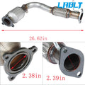 LABLT Catalytic Converter Flex Pipe for Chevy Equinox/GMC Terrain (2010–2014)