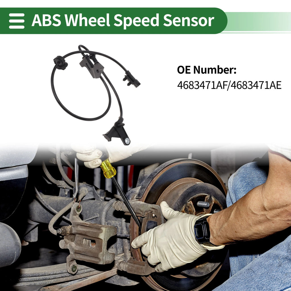 ABS Wheel Speed Sensor Front Left for Dodge Caravan (2005–2019)