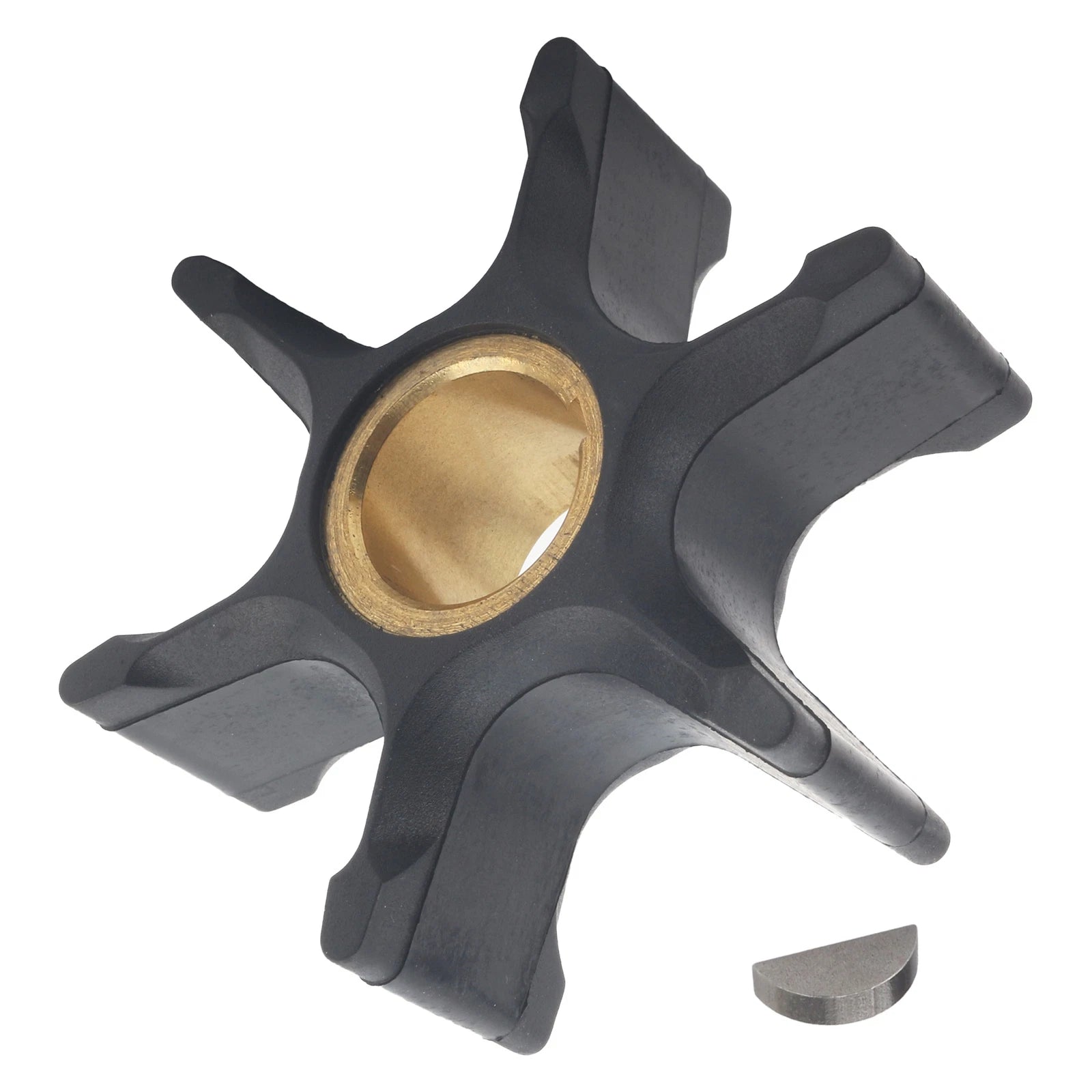 Water Pump Impeller & Key for Evinrude Johnson Outboard (0389642)