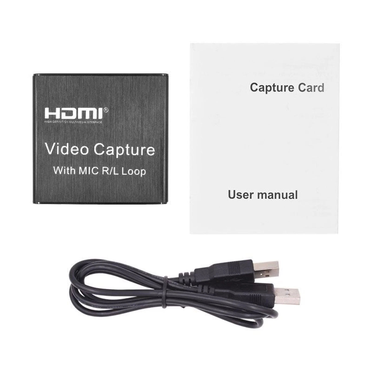 HDMI Capture Card 4K for Game Streaming and Recording