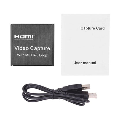 HDMI Capture Card 4K for Game Streaming and Recording