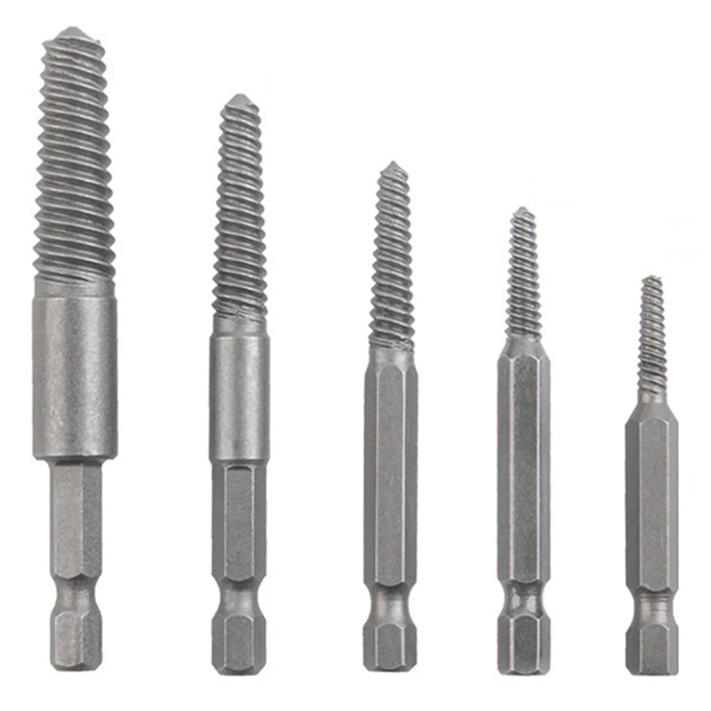 Screw Extractor Drill Bit Set for Automotive Repairs (Universal)